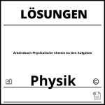 Arbeitsbuch Physikalische Chemie Lösungen Zu Den Aufgaben Pdf