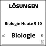 Biologie Heute 9 10 Lösungen Pdf