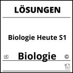 Biologie Heute S1 Lösungen Pdf