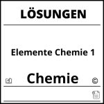 Elemente Chemie 1 Lösungen Pdf