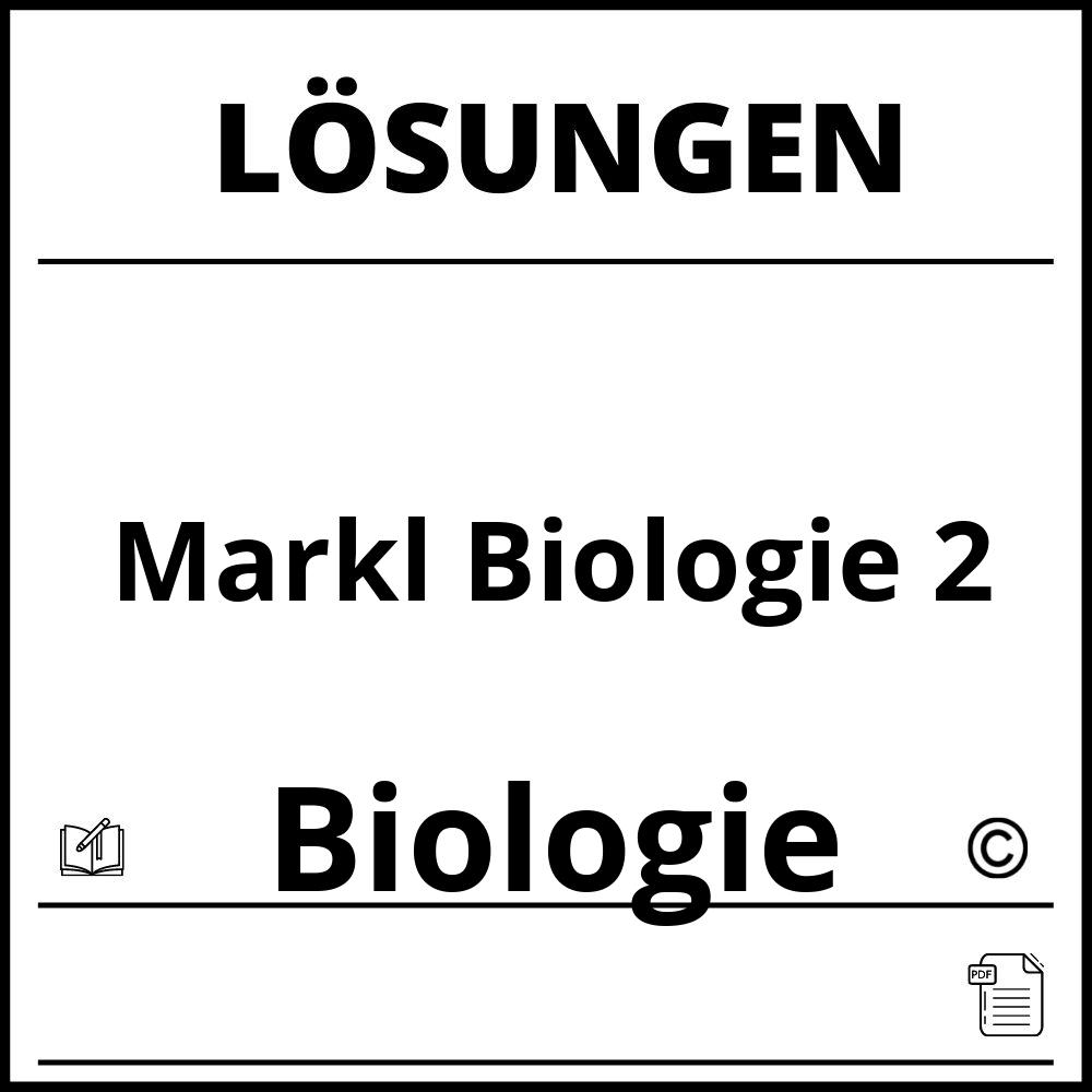 Markl Biologie 2 Lösungen Pdf