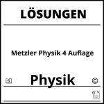 Metzler Physik 4 Auflage Lösungen Pdf